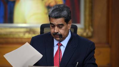 Presidente de Venezuela, Nicolás Maduro.