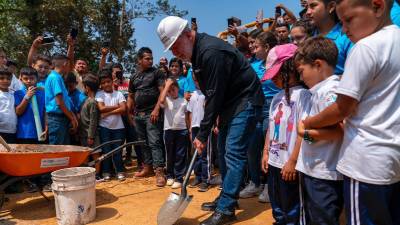 <b>La colocación de la primera piedra ya se realizó en el plantel del banco de germoplasma.</b>