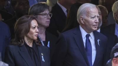 El presidente de Estados Unidos, Joe Biden, y la vicepresidenta, Kamala Harris.