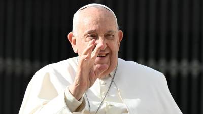 Imagen de archivo del papa Francisco.