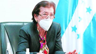 La viceministra de Salud, Nerza Paz.