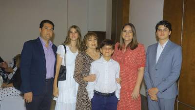 Alejandro Holliday, Sabine Holliday, Roswitha Koehl, Stefan, Silke y Jan Holliday