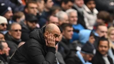 Pep Guardiola, entrenador del Manchester City.