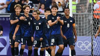 Japón goleó por 5-0 a Paraguay en su debut en los Juegos Olímpicos de París 2024.