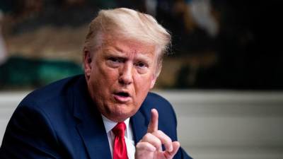 El expresidente de EE.UU. Donald J. Trump, en una fotografía de archivo.