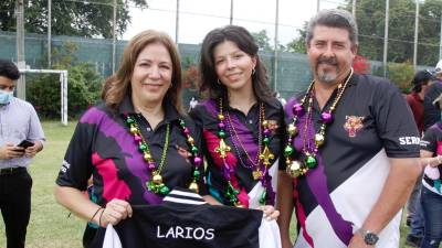 Vicky de Larios, Michelle Larios y Christian Larios