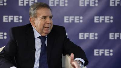 Imagen de archivo del líder opositor venezolano, Edmundo González Urrutia.