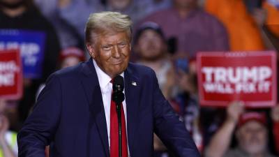 El expresidente y candidato republicano Donald Trump.