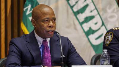 El alcalde de Nueva York, Eric Adams, en una foto de archivo.