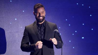 El cantante Ricky Martin en la reciente entrega de los GLAAD Media Awards.