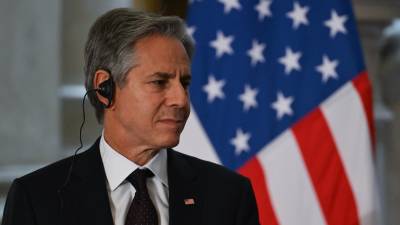 Foto de archivo del secretario de Estado de EE.UU. Antony Blinken. EFE/EPA/MOHAMED HOSSAM