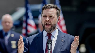 El candidato a la Vicepresidencia de Estados Unidos por el Partido Republicano, J.D. Vance.