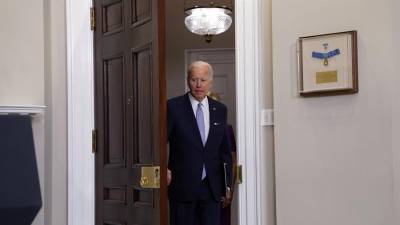 El presidente de Estados Unidos, Joe Biden, en la Casa Blanca, en Washington (EE.UU.), este 25 de junio de 2022.