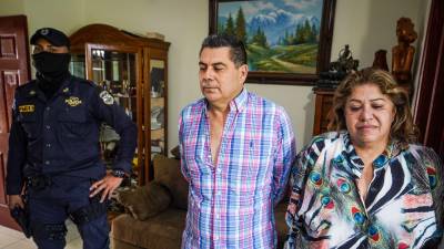 <b>Luis Alfonso Amaya </b>y su esposa, <b>Lisseth Candel</b>, fueron capturados el 22 de febrero pasado.