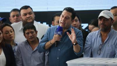 Juan Diego Zelaya, candidato a la alcaldía en el Distrito Central por el Partido Nacional.