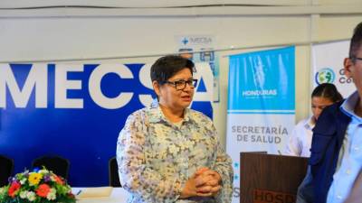 Ministra de Salud, Carla Paredes.