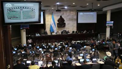 Diputados de Honduras en sesión del Poder Legislativo | Fotografía de archivo