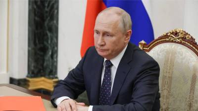 Vladímir Putin, presidente de Rusia.