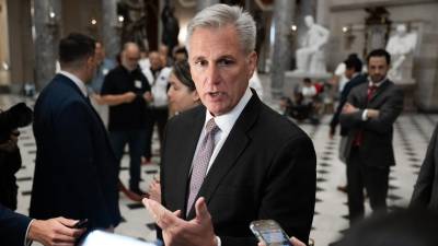 El líder de la Cámara Baja de EEUU, Kevin McCarthy, es sometido a una votación para destituirlo de su cargo.