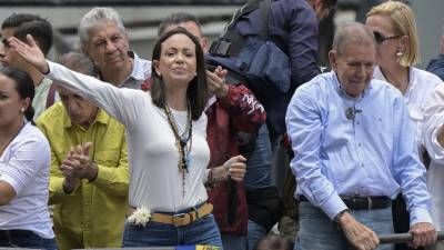 El Gobierno de Maduro pidió encarcelar a los líderes opositores María Corina Machado y Edmundo González.