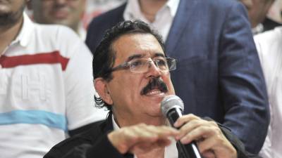 Manuel Zelaya Rosales, expresidente de Honduras, en una fotografía de archivo.