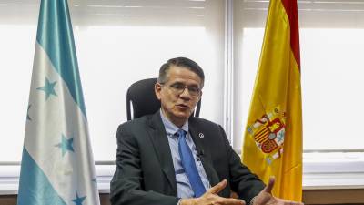 El secretario de Salud de Honduras, José Manuel Matheu.