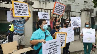 Foto de archivo de protestas este año.