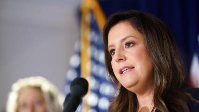 La líder republicana Elise Stefanik.
