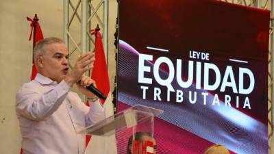 Yani Rosenthal, presidente del CCEPL, durante la presentación del proyecto