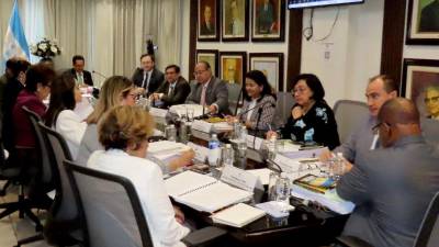 Pleno de magistrados de la Corte en sesión.