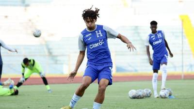 El joven futbolista habló de la ilusión y posibilidad de representar a Honduras en el Mundial Sub-20 de Argentina.