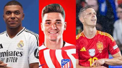 Mbappé, Julián Álvarez y Dani Olmo son atractivos para la próxima campaña en la Liga española.