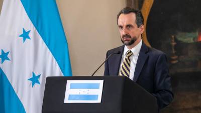Rodolfo Pastor de María, ministro de la Presidencia en el Gobierno de Xiomara Castro.