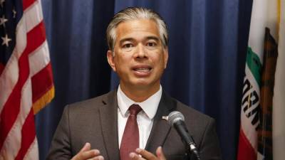El fiscal de California, Rob Bonta.