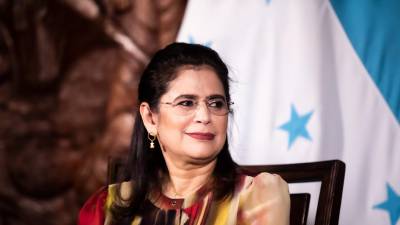 Rixi Moncada fungió hasta finales de 2023 como ministra de Finanzas y luego anunció su candidatura presidencial por Libre.