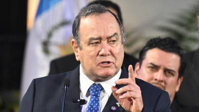 El expresidente guatemalteco, Alejandro Giammattei, no asistió a la toma de posesión de Arévalo el pasado domingo.