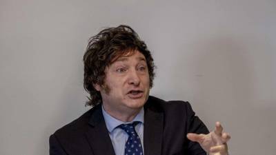 Javier Milei, candidato a la presidencia de Argentina.