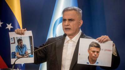 El fiscal general de Venezuela Tarek William Saab vinculó a los opositores Leopoldo López y Julio Borges a una conspiración política ligada a la trama de corrupción ‘Pdvsa-Cripto’,.