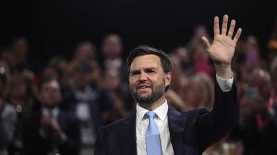 El senador de Ohio y candidato a la vicepresidencia del Partido Republicano, J.D. Vance.