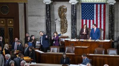 Kamala Harris fue la encargada de anunciar el resultado de las elecciones presidenciales para certificar la victoria de Trump.