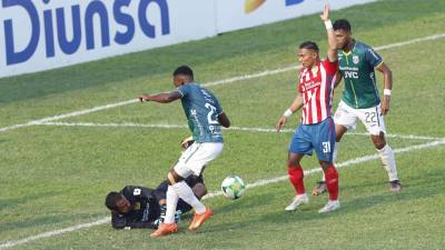 Edrick Menjívar se luce y salva a Olimpia ante Marathón