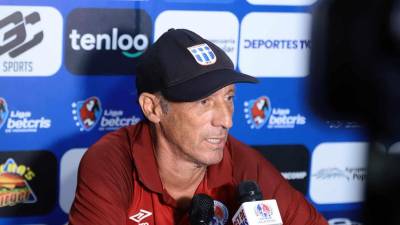 Pedro Troglio en conferencia de prensa se mostró inconforme con el empate ante Victoria y se refirió al récord del Olimpia en el fútbol hondureño.