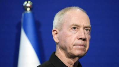 El Ministro de Defensa de Israel Yoav Gallant.