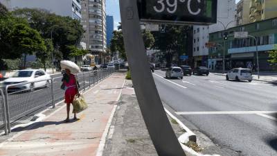 Río de Janeiro y Sao Paulo son las ciudades más afectadas por la ola de calor.