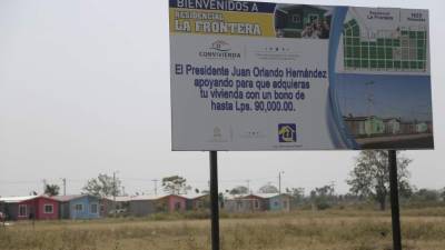 Residencial La Frontera está cerca de la posta militar.