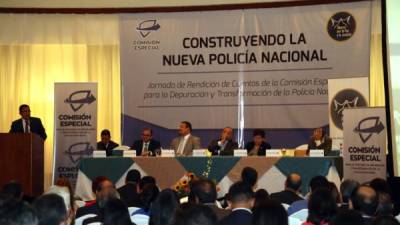 La Comisión Depuradora presentó los avances de cinco meses de trabajo. Foto: Andro Rodríguez