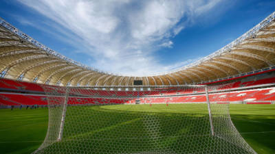 Foto del estadio Beira Río en Porto Alegre.