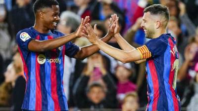 Barcelona y Osasuna se enfrentaron en el Spotify Camp Nou.