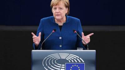La canciller alemana, Angela Merkel. Foto: AFP