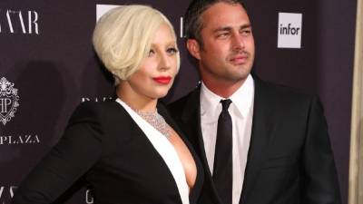 Lady Gaga y su exprometido Taylor Kinney.
